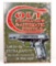 COLT REVOLVERS & AUTOMATIC PISTOLS METAL ADVERTISING SIGN