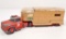 VINTAGE MATCHBOX KING SIZE TRACTOR TRAILER W/ CAR