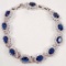 BEAUTIFUL BLUE GEMSTONE BRACELET