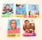 LOT OF 5 VINTAGE 1968 TOPPS FOOTBALL CARDS