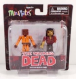 THE WALKING DEAD DEXTER AND DREADLOCK ZOMBIE ACTION FIGURES