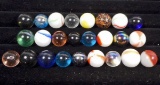 BAG OF VINTAGE MARBLES