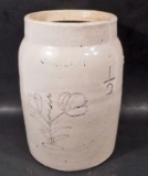 ANTIQUE STONEWARE POTTERY JUG