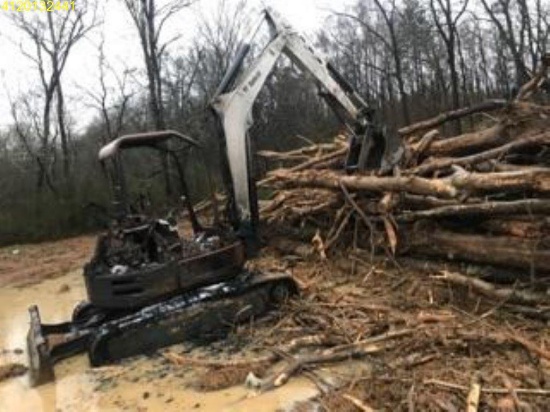 Insurance Claim:  2014 E50 Bobcat