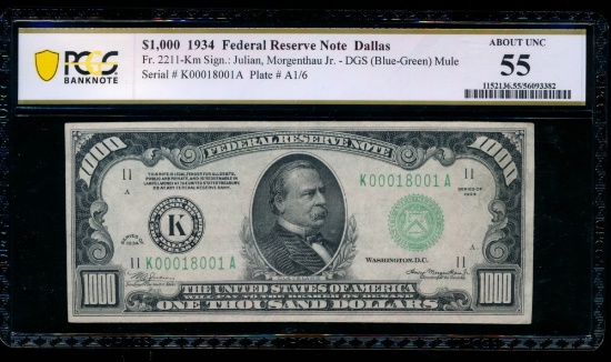 Rare Currency, Coin, Art & Jewelry Event