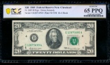 1969 $20 Cleveland FRN PCGS 65PPQ