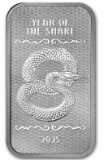 2025 Year of the Snake 10oz Silver Bar