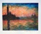 Claude Monet Venice At Dusk Estate Signed Limited Edition Giclee