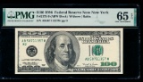 1996 $100 New York FRN PMG 65EPQ