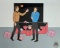 Star Trek Captain Kirk Mr Spock Tribbles Sericel Animation Art