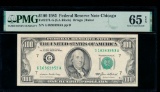 1985 $100 Chicago FRN PMG 65EPQ