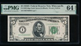 1928B $5 Minneapolis FRN PMG 64EPQ