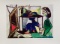 Girl Drawing by Picasso Estate Signed Giclee