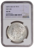 1879-S $1 Morgan Silver Dollar NGC AU58