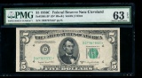1950C $5 STAR Cleveland FRN PMG 63EPQ