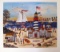 Jane Wooster Scott Beacon On The Beach Hand Signed Limited Ed. Lithograph
