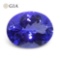 Pretty 4.29 Ct GIA Certified Natural Tanzanite