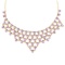 Plated 18KT Yellow Gold 42.00cts Amethyst Necklace