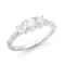 14KT White Gold 1.27ctw Diamond Ring