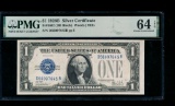 1928B $1 Silver Certificate PMG 64EPQ