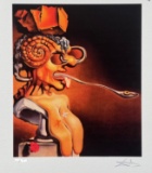Salvador Dali PORTRAIT OF PICASSO Facsimile Signed Numbered Giclee