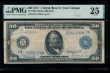 1914 $50 Chicago FRN PMG 25