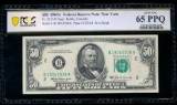 1969A $50 New York FRN PCGS 65PPQ
