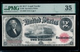1917 $2 Legal Tender Note PMG 35
