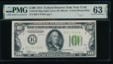 1934 $100 New York FRN PMG 63EPQ