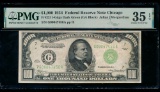 1934 $1000 Chicago FRN PMG 35EPQ