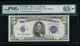 1934D $5 Silver Certificate PMG 65EPQ