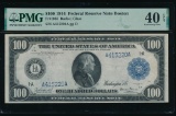 1914 $100 Boston FRN PMG 40EPQ