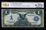 1899 $1 Black Eagle Silver Certificate PCGS 66PPQ