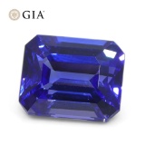 Large 5.77 Ct GIA Certified Natural Tanzanite