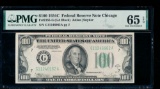1934C $10 Chicago FRN PMG 65EPQ