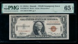 1935A $1 Hawaii Silver Certificate PMG 65EPQ