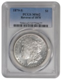 1879-S $1 Morgan Silver Dollar PCGS MS62