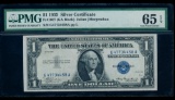 1935 $1 Silver Certificate PMG 65EPQ