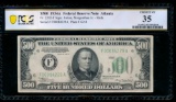 1934A $500 Atlanta FRN PCGS 35