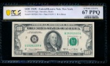 1969C $100 New York FRN PCGS 67PPQ