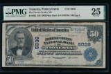 1902 $50 Tionesta PA National PMG 25