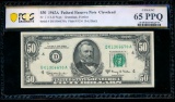 1963A $50 Cleveland FRN PCGS 65PPQ