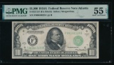 1934A $1000 Atlanta FRN PMG 55EPQ