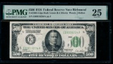 1928 $500 Richmond FRN PMG 25