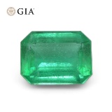 Amazing 2.07 Ct GIA Certified Natural Emerald