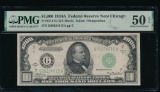 1934A $1000 Chicago FRN PMG 50EPQ