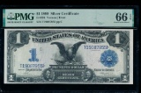 1899 $1 Black Eagle Silver Certificate PMG 65EPQ