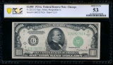 1934A $1000 Chicago FRN PCGS 53