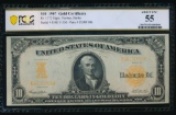 1907 $10 Gold Certificate PCGS 55
