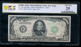 1934A $1000 New York FRN PCGS 25